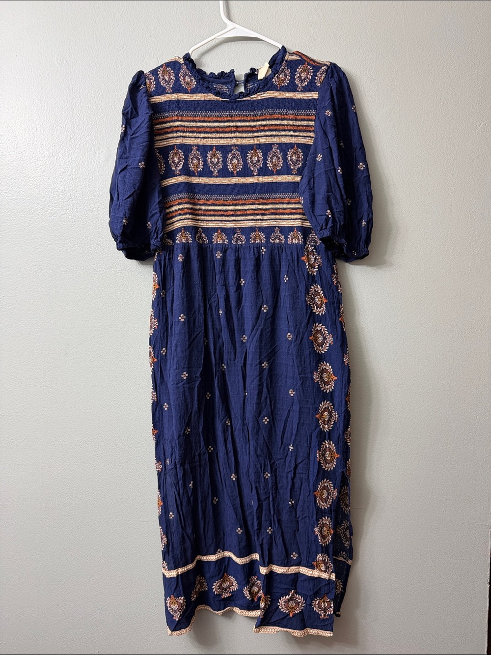 Matilda Jane Good Hart GH Yellowstone Geo Print Midi Dress size medium